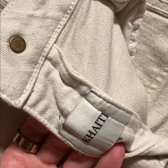 KHAITE Cream Trousers - Picture 3 of 7